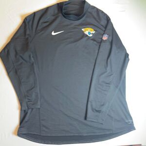 Jacksonville Jaguars Nike NFL On Field Long Sleeve Shirt Men's Black 3XL Dri-Fit